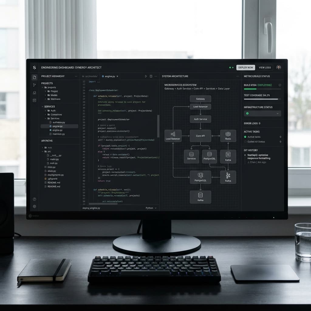 Zorvate — Digital Engineering System Architecture